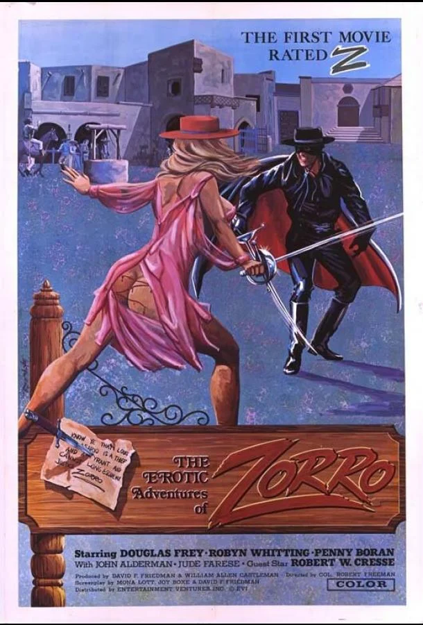 Постер к Эротические приключения Зорро (1972)
