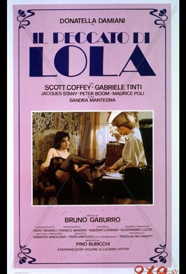 Постер к Грех Лолы (1984)